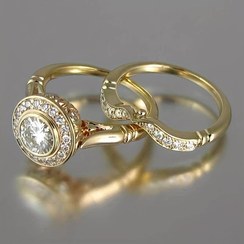 Bague Vintage Angelique avec zirconium