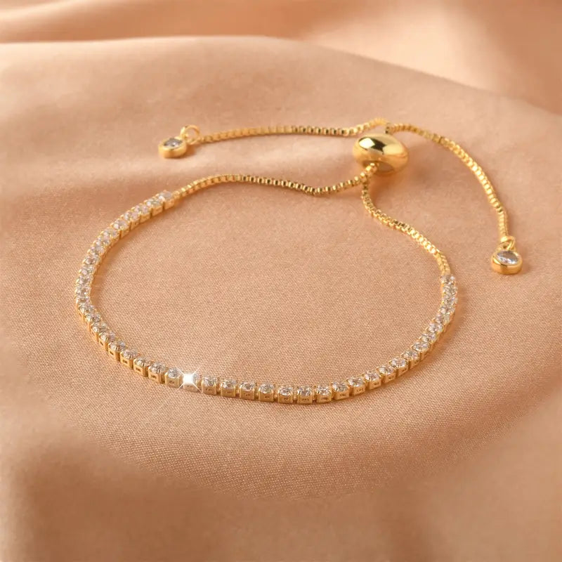 Bracelet de Tennis Ajustable Melly