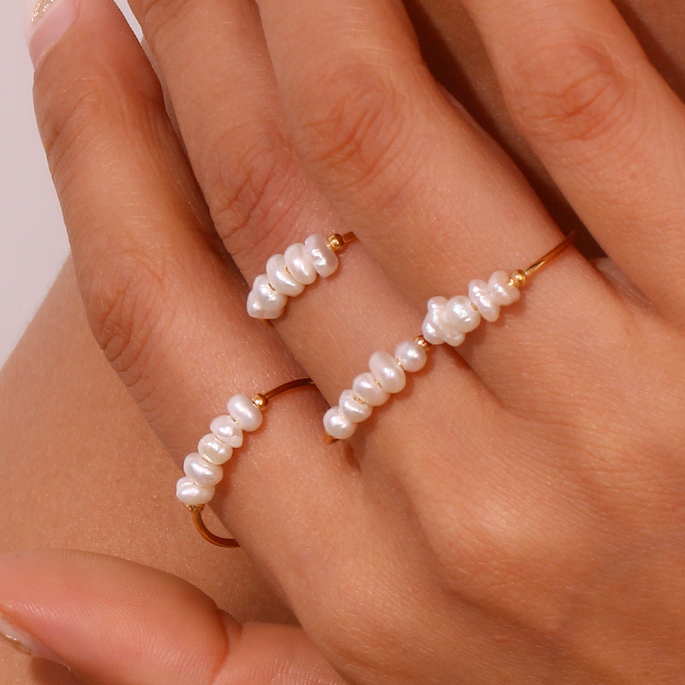Bague Mini Perle Ariel