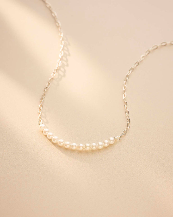 Collier en Perles Personnalisé Anja en Argent