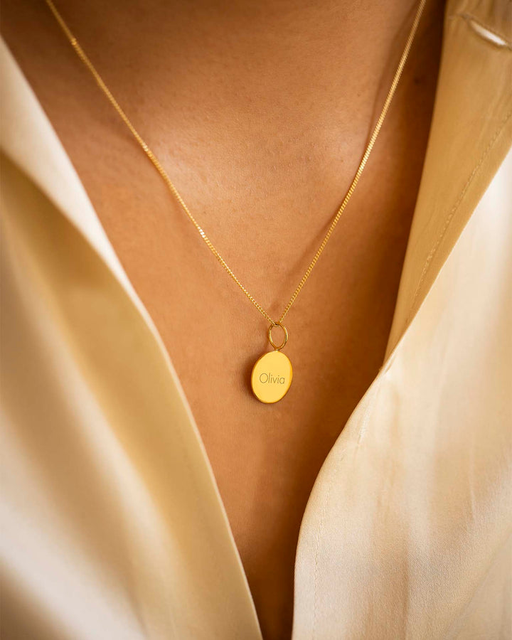 Collier Personnalisé avec Nom Sia en Or