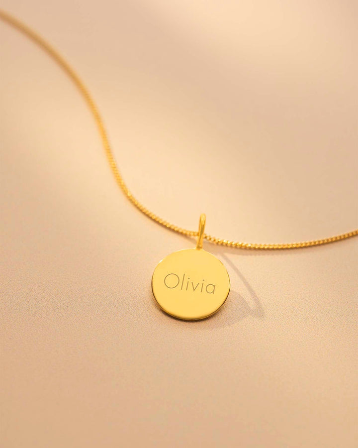 Collier Personnalisé avec Nom Sia en Or