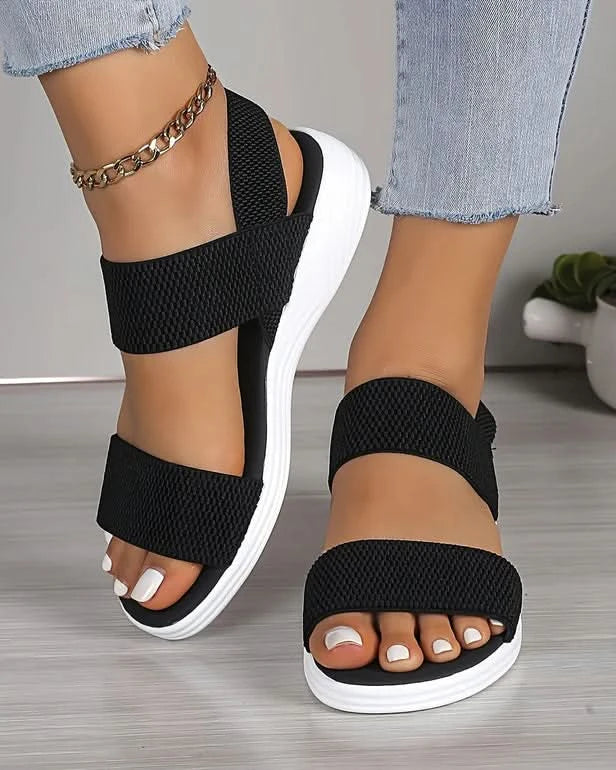 Morgane™| Malanda Sandales orthopédiques extensibles