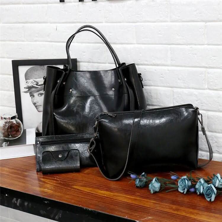 Morgane™| Riley Set de sacs Vintage 4 pièces