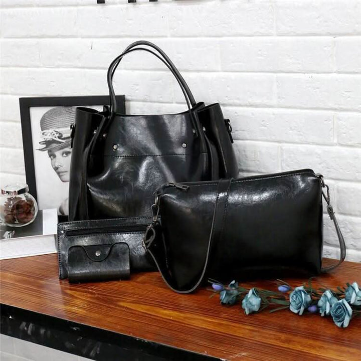 Morgane™| Riley Set de sacs Vintage 4 pièces