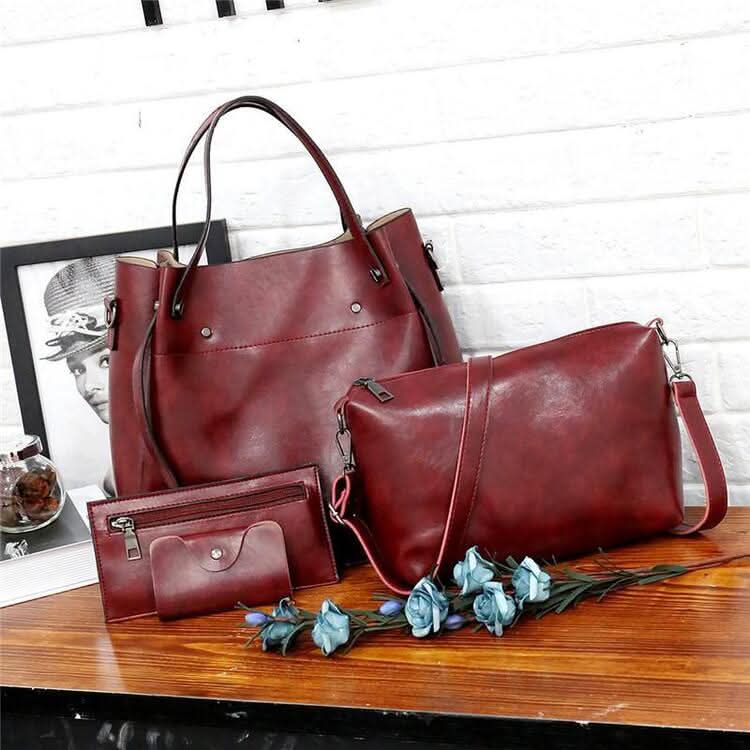 Morgane™| Riley Set de sacs Vintage 4 pièces