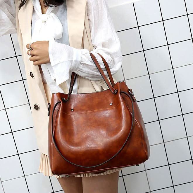 Morgane™| Riley Set de sacs Vintage 4 pièces