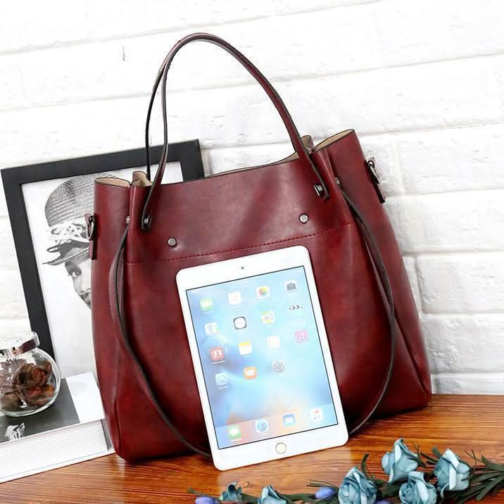 Morgane™| Riley Set de sacs Vintage 4 pièces