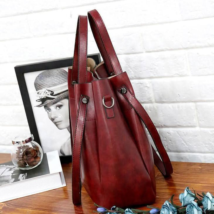 Morgane™| Riley Set de sacs Vintage 4 pièces