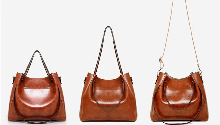 Morgane™| Riley Set de sacs Vintage 4 pièces