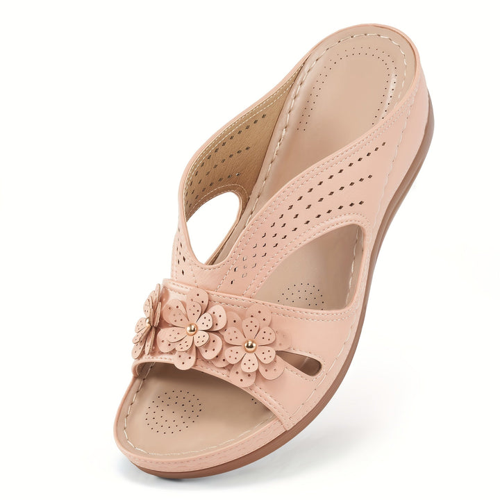 Carol | Floral Orthopedic Sandals