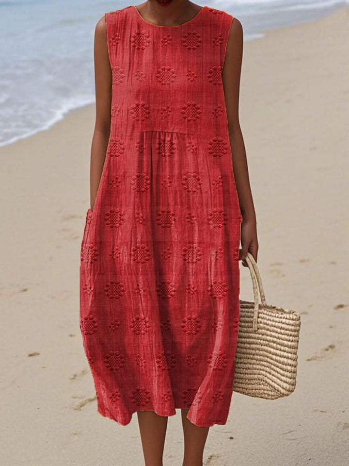 Morgane | Cotton Floral Dress