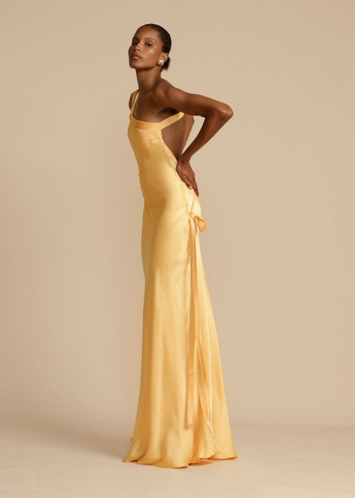 Morgane™ - Satin élégant robe