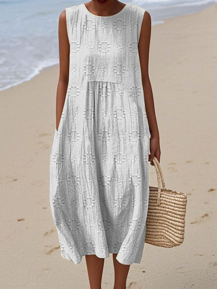 Morgane | Cotton Floral Dress
