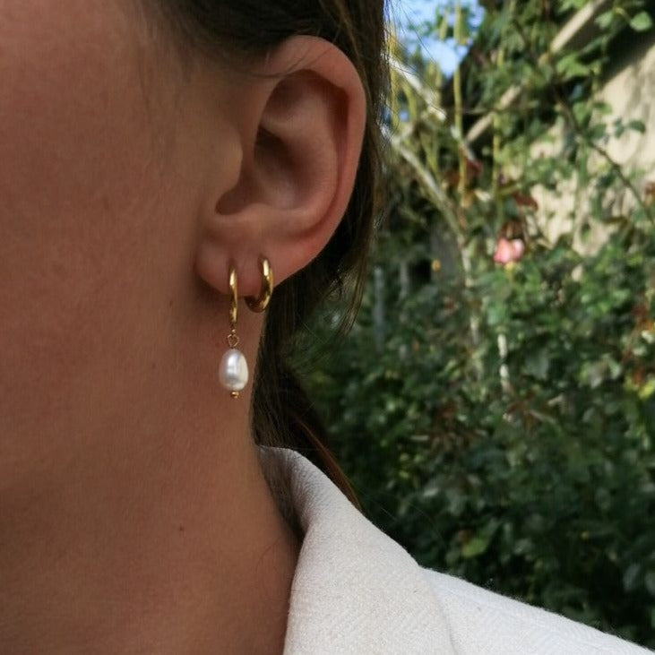 Boucle d'oreille en perles de Bethany