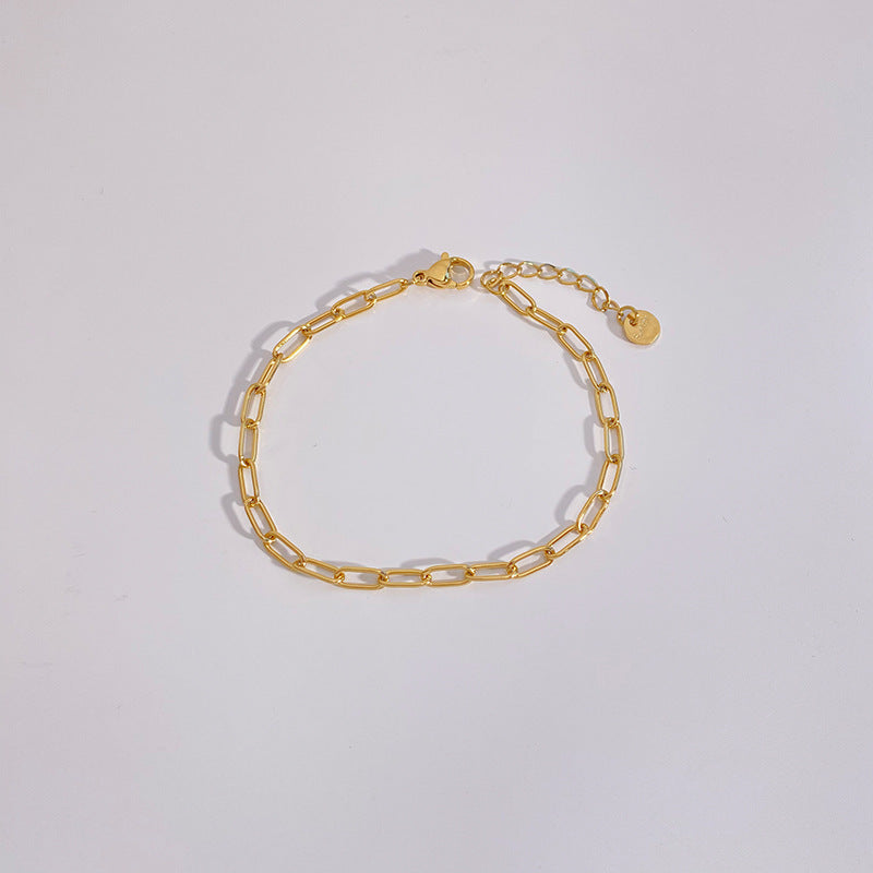 Bracelet en Chaîne Paperclip Maui