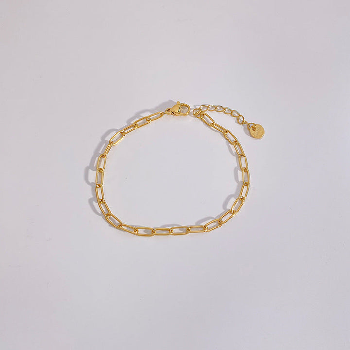 Bracelet en Chaîne Paperclip Maui