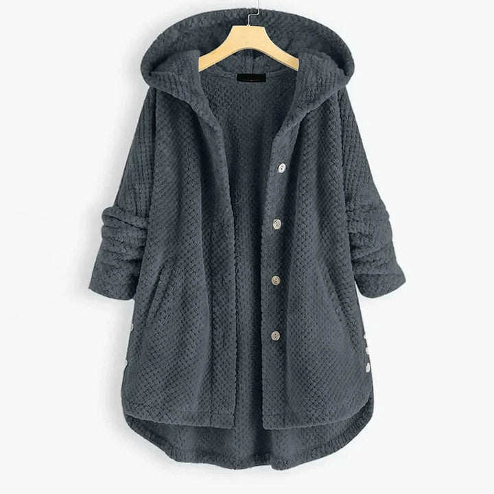 Morgane™| Billie manteau à capuche côtelé