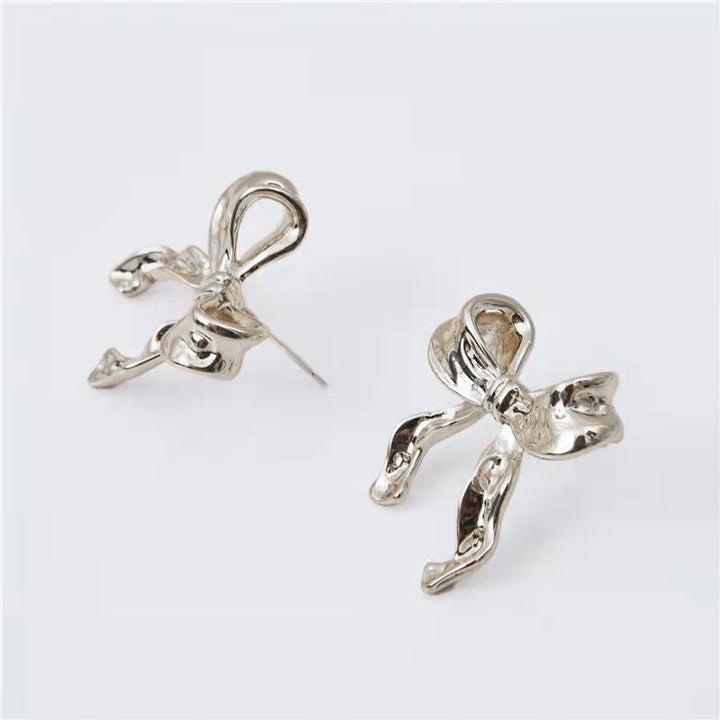 Boucles d'oreilles en forme de nœud pour bébé