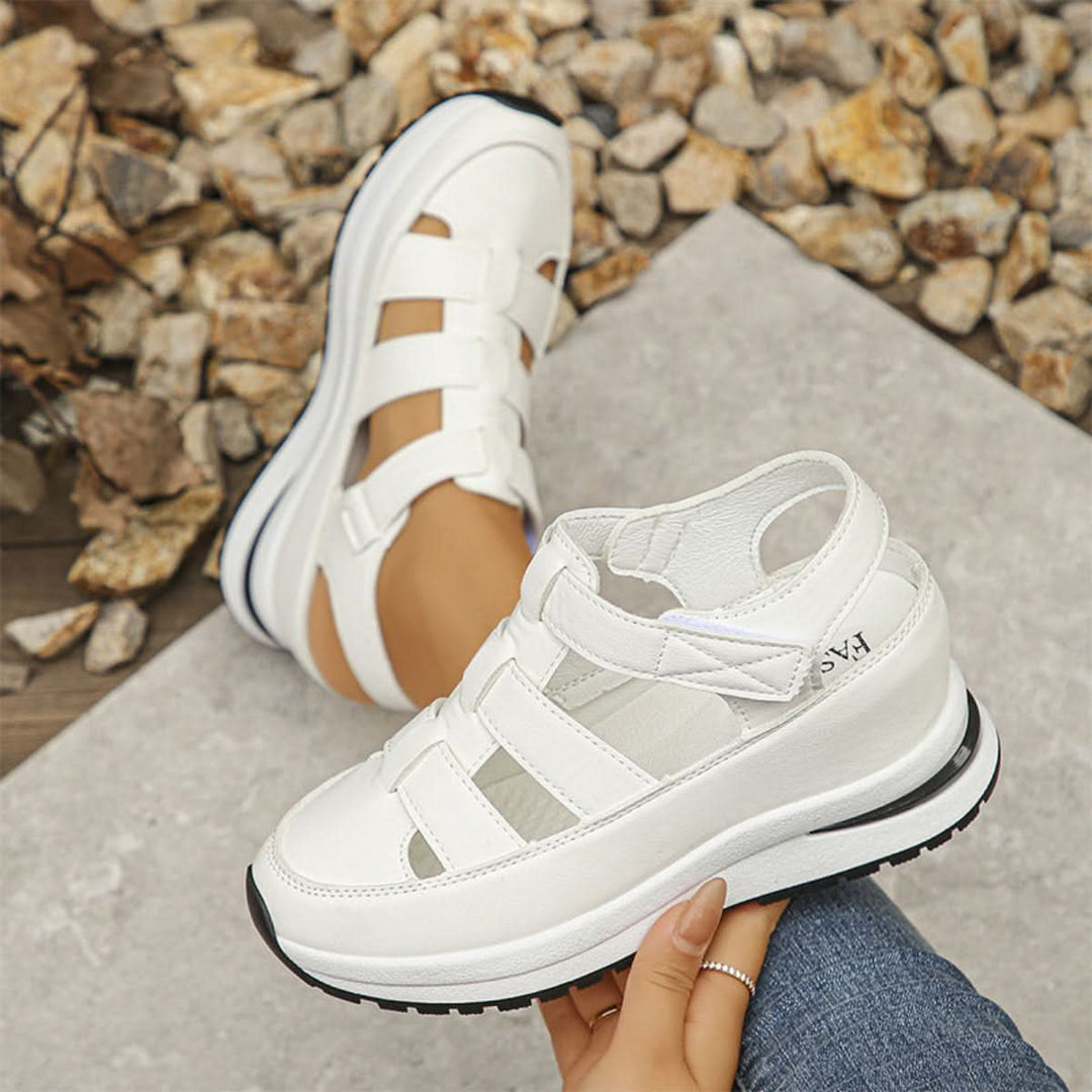 Susan | Sandals with Velcro Closure