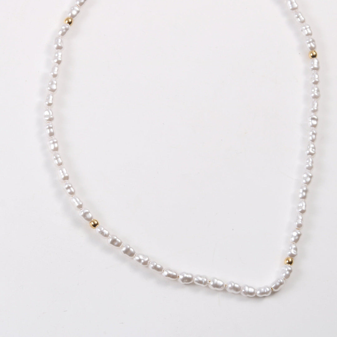 Choker Aloha en Perles et Or