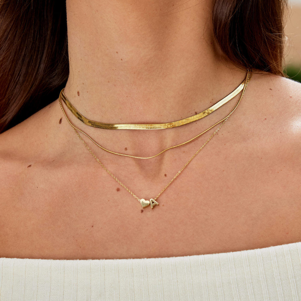 Collier en or éternel