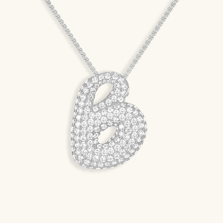 Collier Initiales Hailey Bubble
