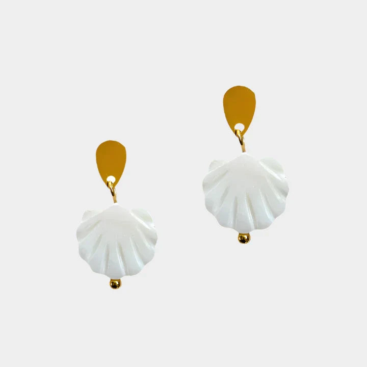 Boucles d'oreilles en coquillage