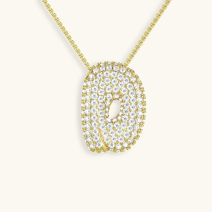 Collier Initiales Hailey Bubble