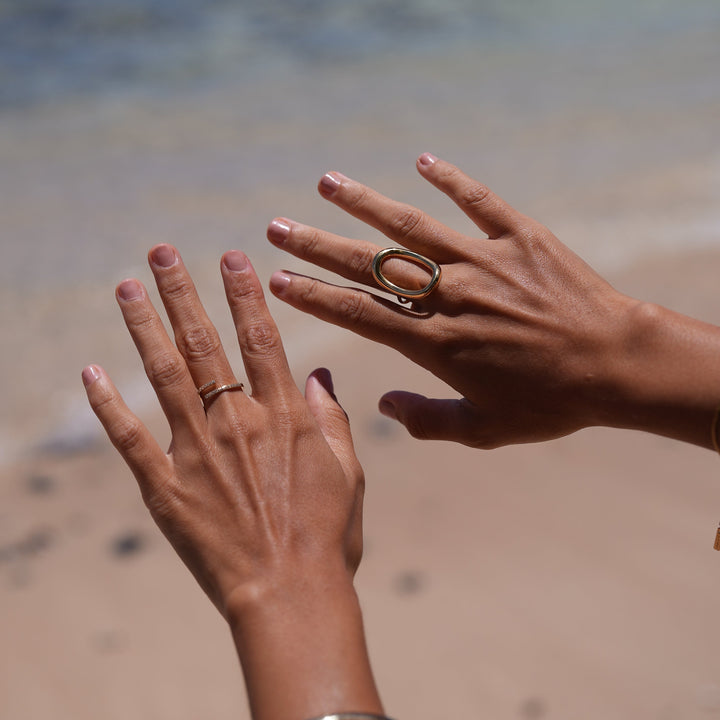 Bague Moonwave