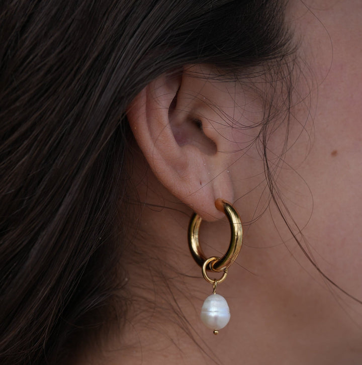 Boucle d'oreille en perles de Bethany