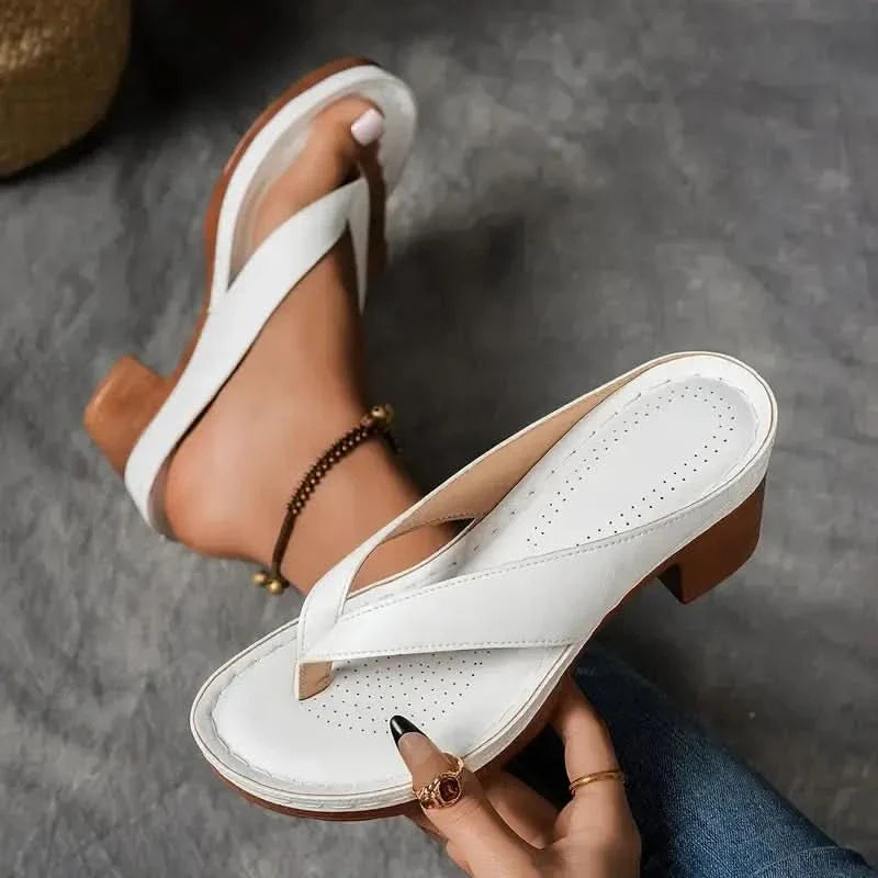Ruth | Orthopedic Slippers with Heel