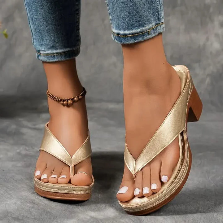 Ruth | Orthopedic Slippers with Heel