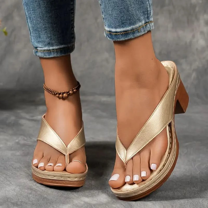 Morgane™ Chaussons Orthopédiques avec Talon