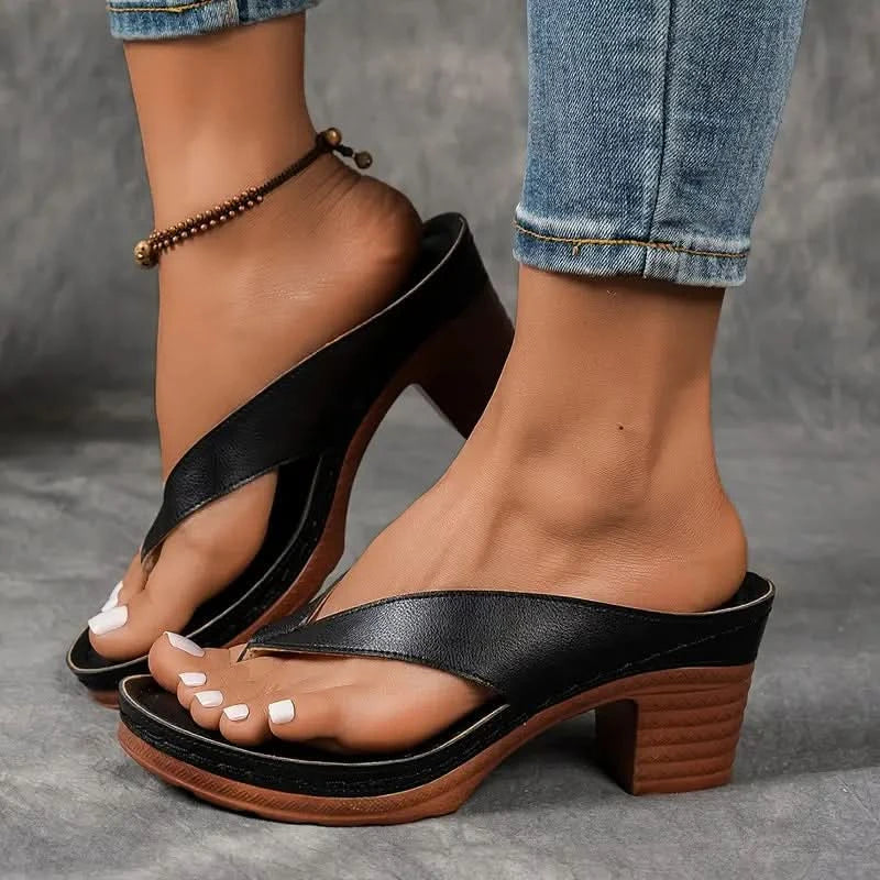 Ruth | Orthopedic Slippers with Heel
