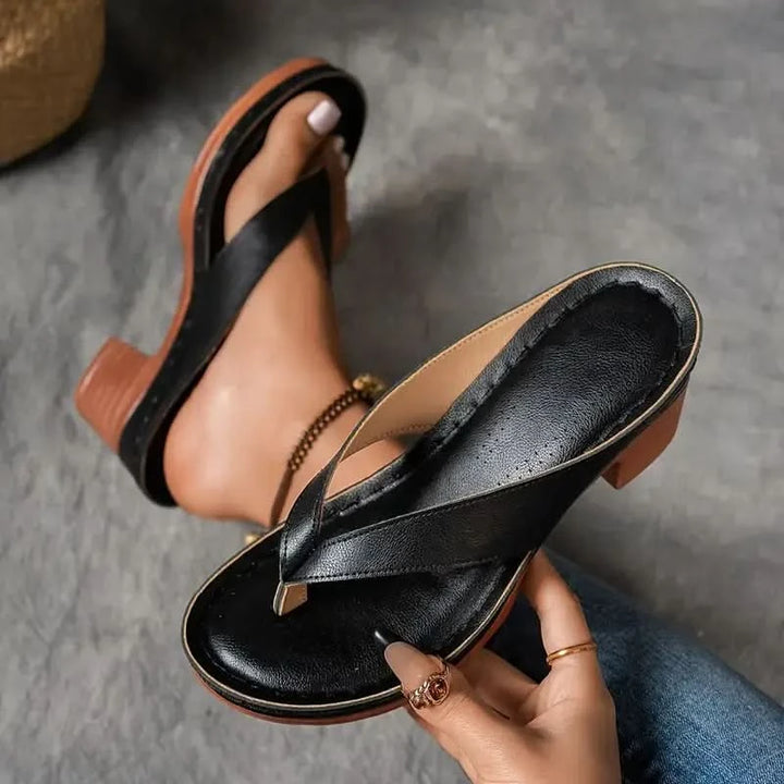 Morgane™ Chaussons Orthopédiques avec Talon