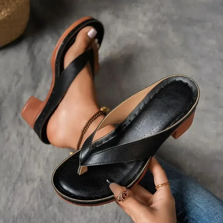 Ruth | Orthopedic Slippers with Heel