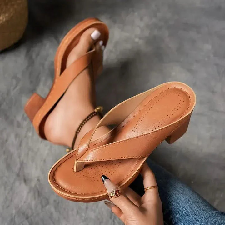 Ruth | Orthopedic Slippers with Heel