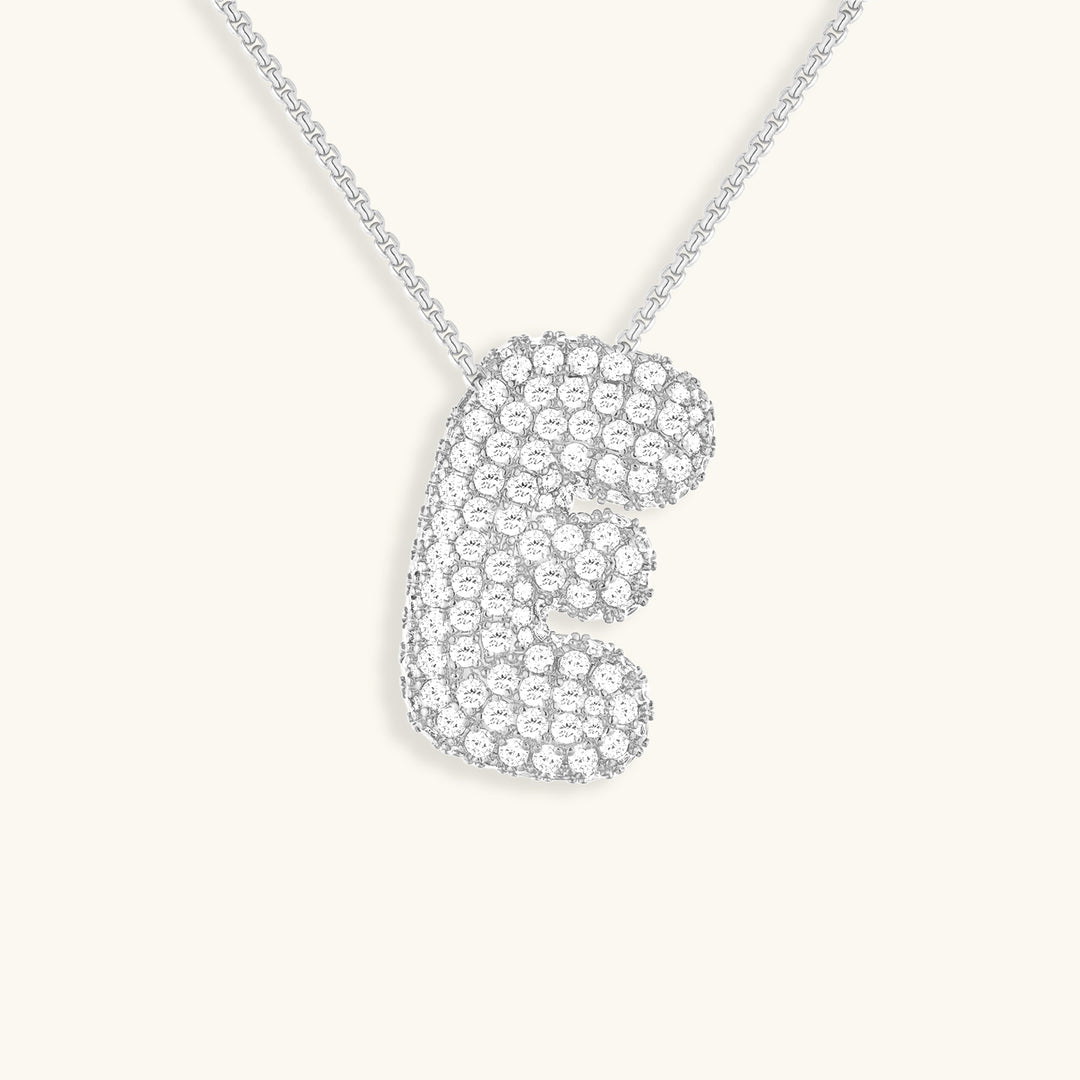 Collier Initiales Hailey Bubble