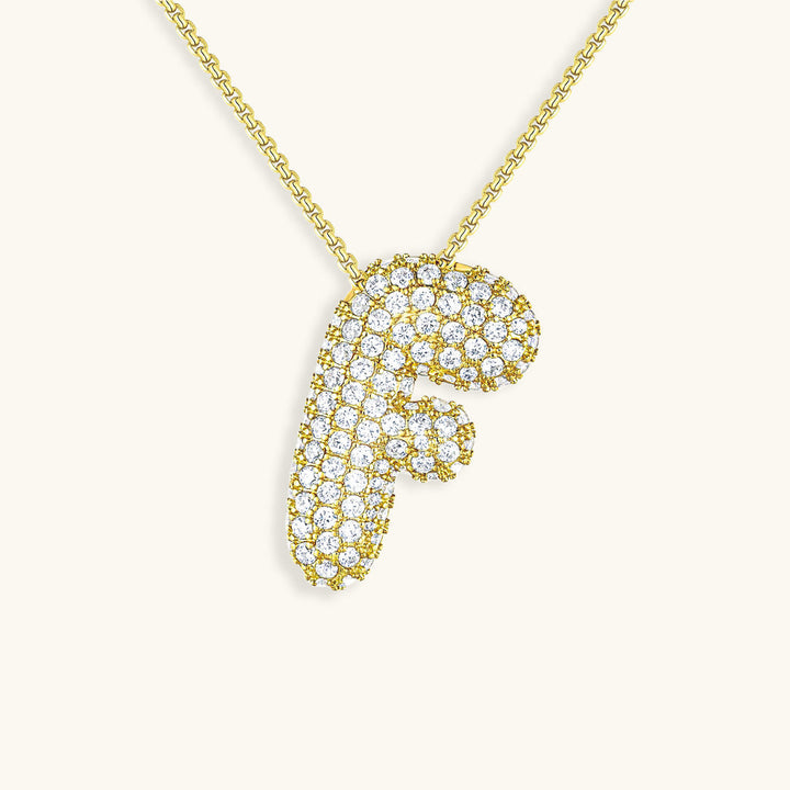 Collier Initiales Hailey Bubble