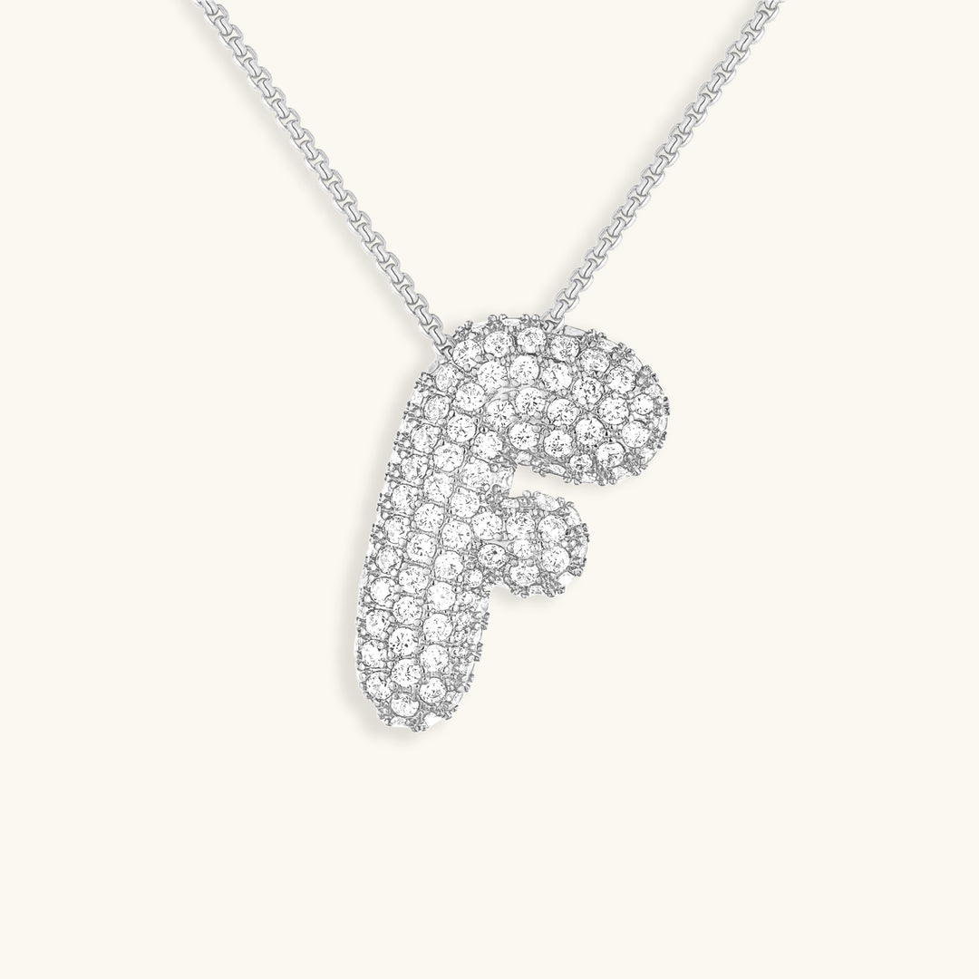Collier Initiales Hailey Bubble