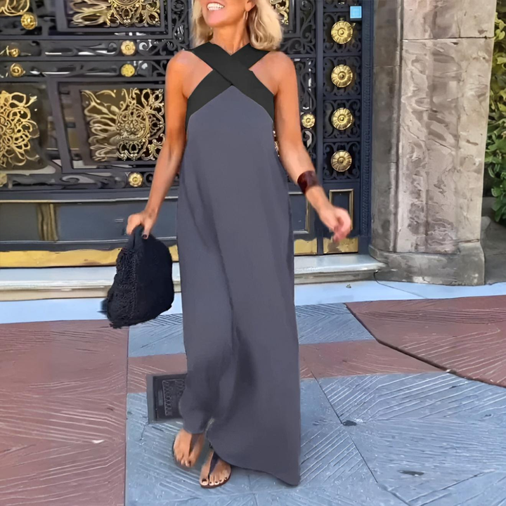 Morgane™ | Crossed Neck Jumpsuit