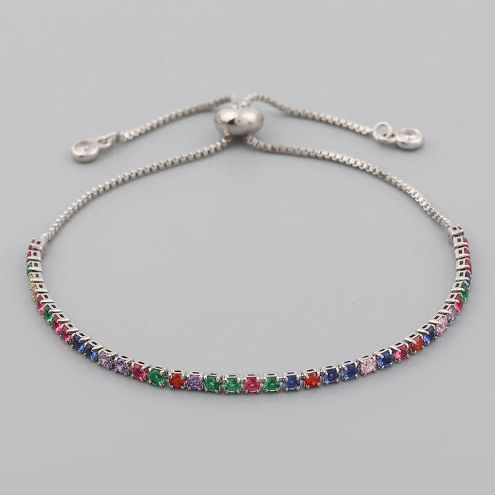 Bracelet de Tennis Ajustable Melly