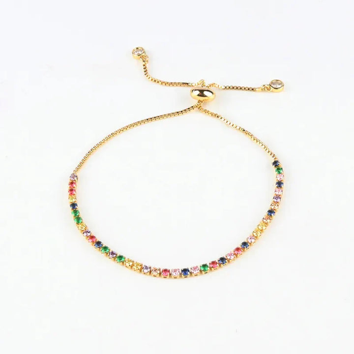 Bracelet de Tennis Ajustable Melly