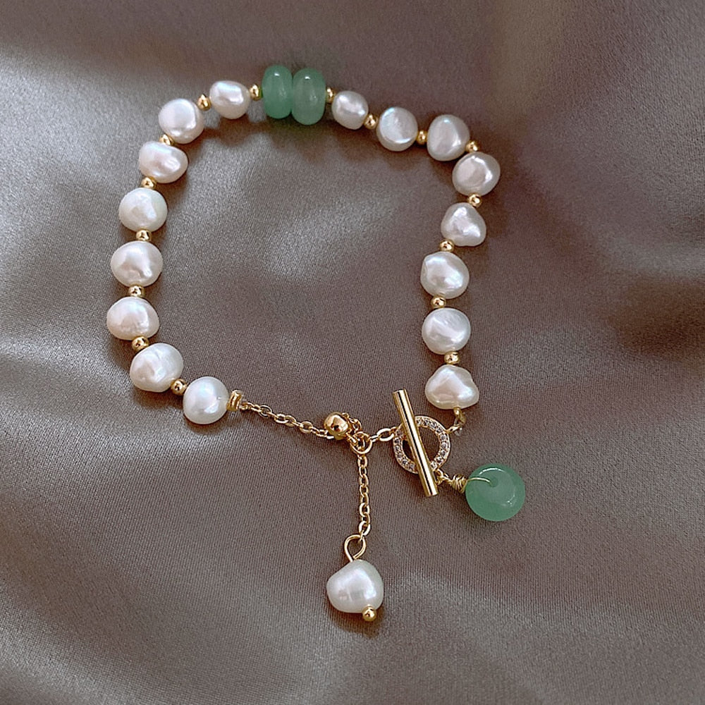 Bracelet d'aventure avec perles de mer