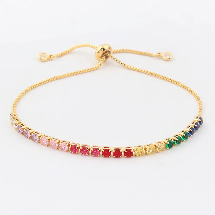 Bracelet de Tennis Ajustable Melly