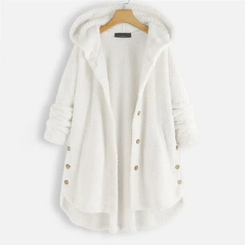 Morgane™| Billie manteau à capuche côtelé