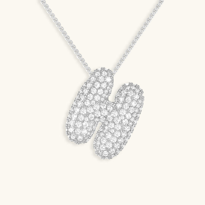 Collier Initiales Hailey Bubble