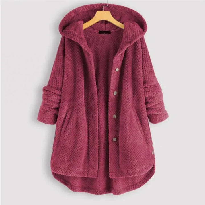 Morgane™| Billie manteau à capuche côtelé