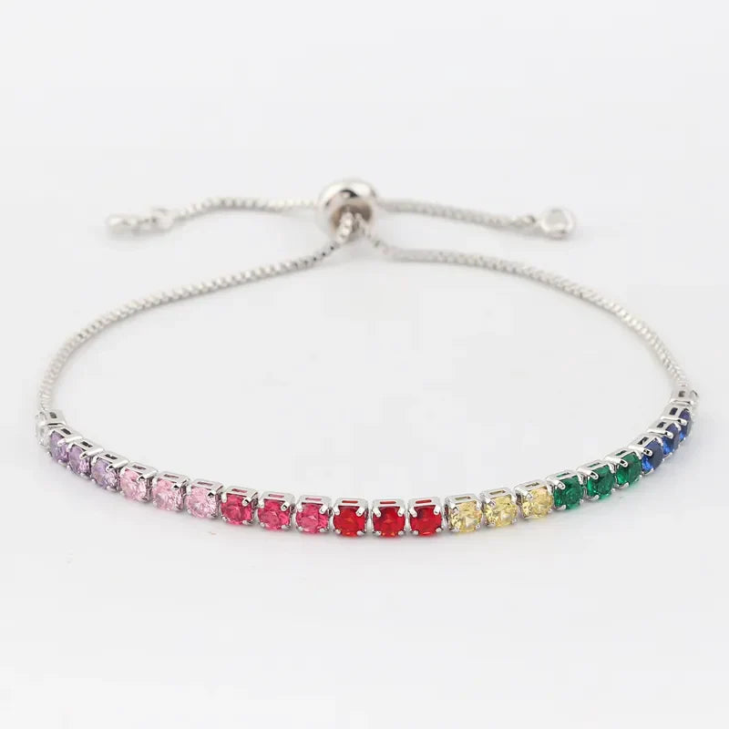 Bracelet de Tennis Ajustable Melly